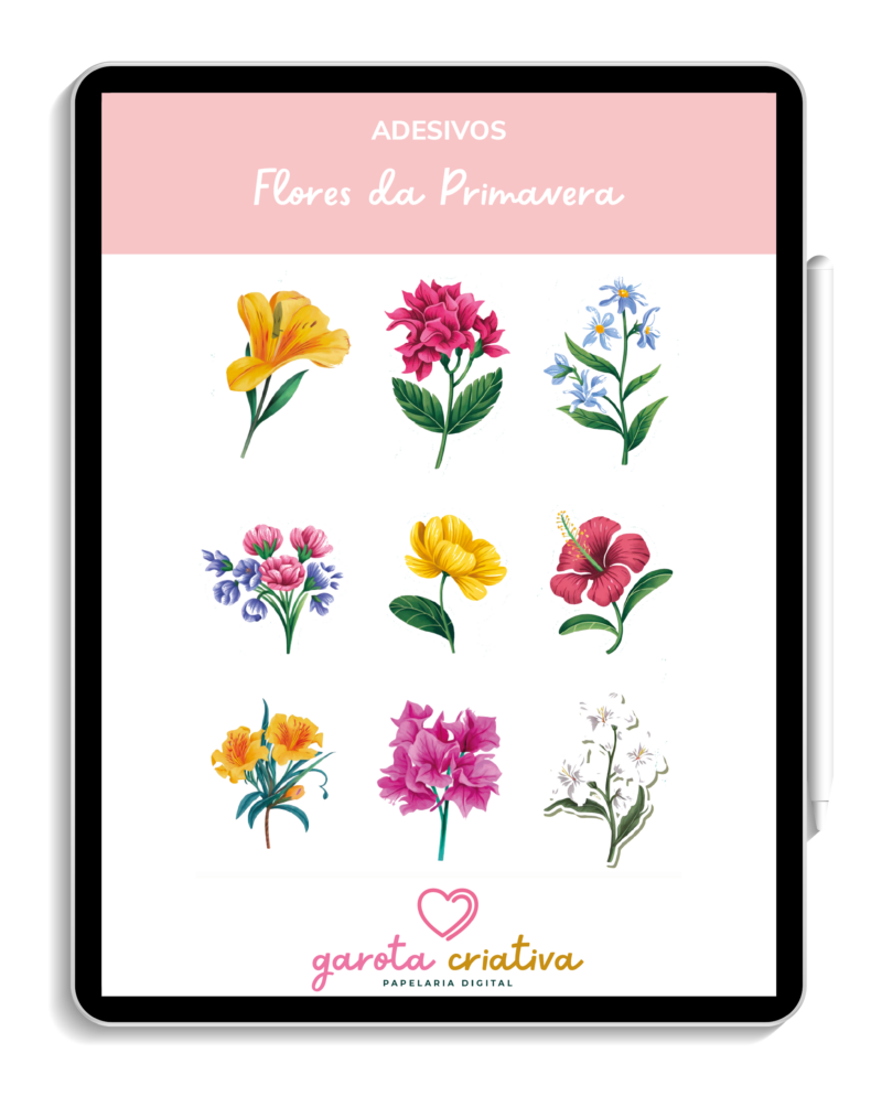 Adesivos digitais Primavera