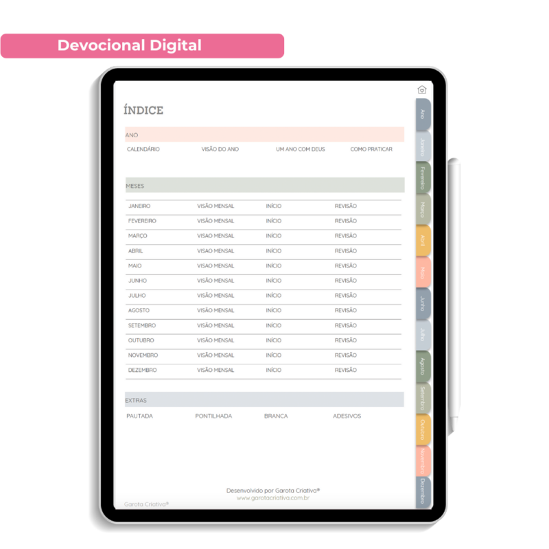 Agenda Devocional Digital Versão Teste - Imagem 2