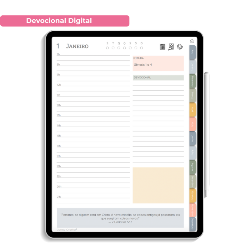 Agenda Devocional Digital Versão Teste - Imagem 4