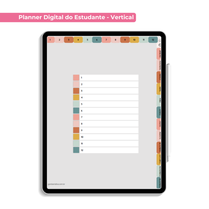 Planner Digital do Estudante Versão Teste - Imagem 3